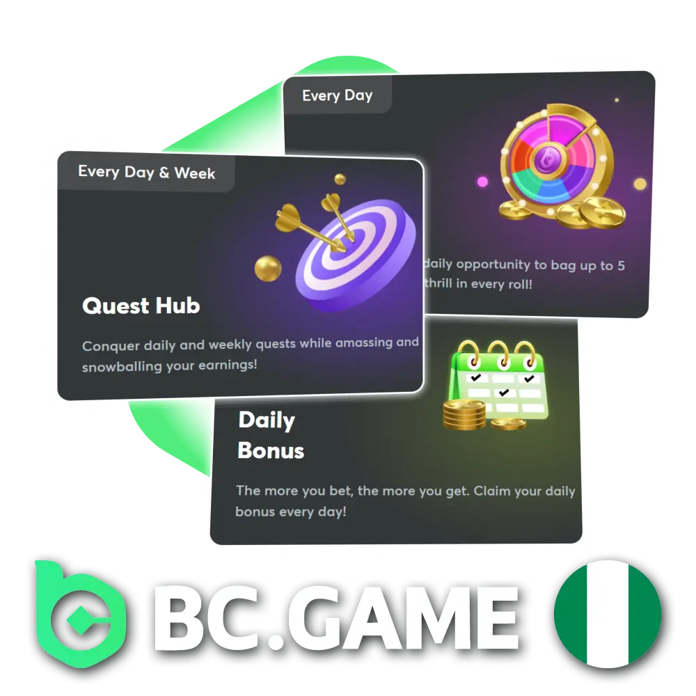 Activate your promo code on official BC Game website.
