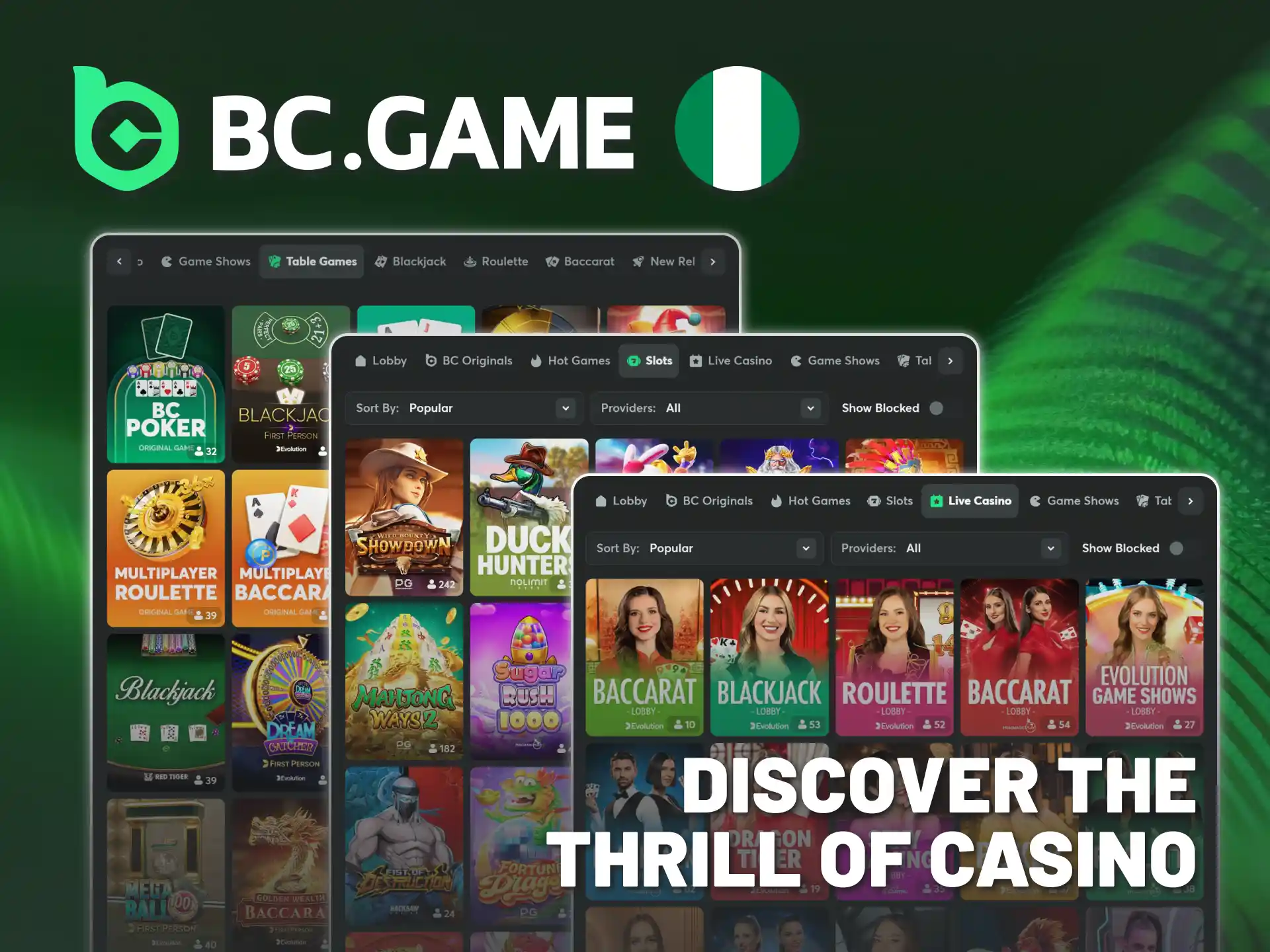 Discover BC Game Nigeria casino thrill with wide games selection.