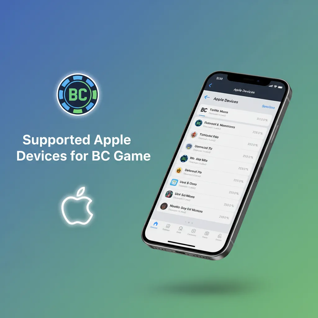 BC Game supported Apple devices: iPhone 8–15, iPad 6th+ and mini 5th+, iPod touch 7th. Newer load faster for live betting.