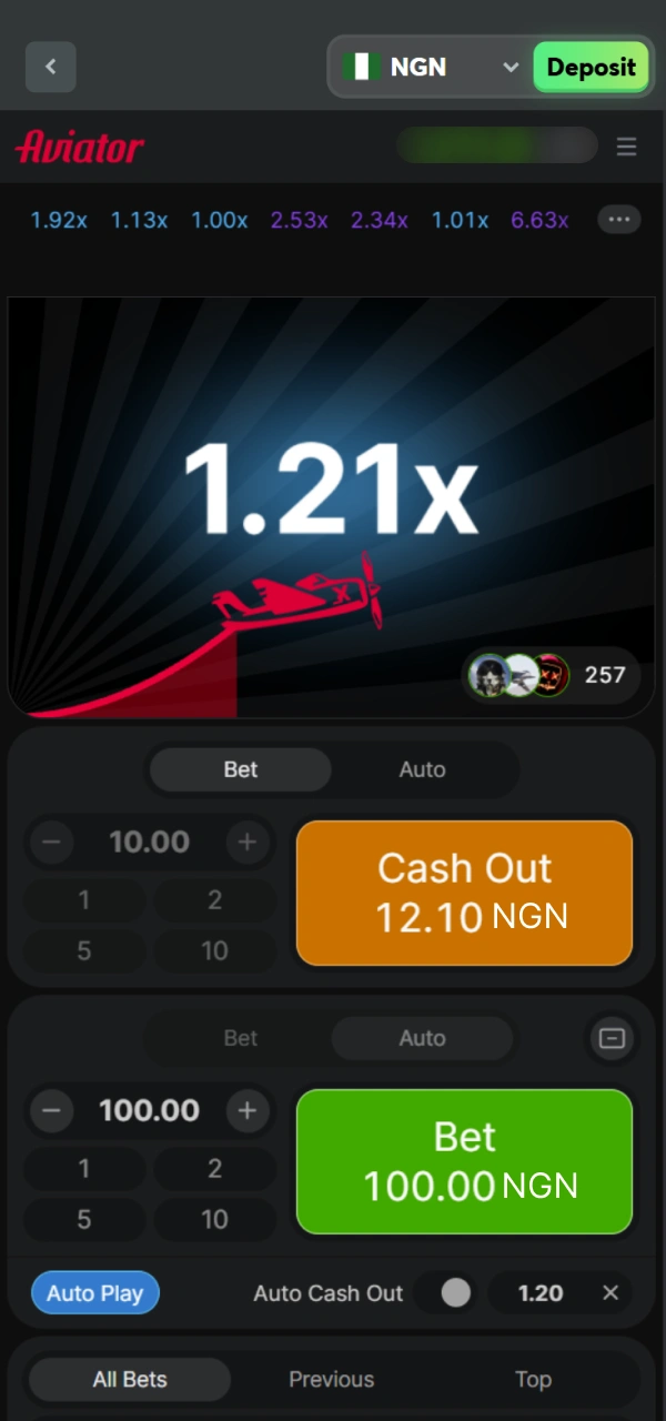 Start playing Aviator and betting online on BC Game Nigeria.