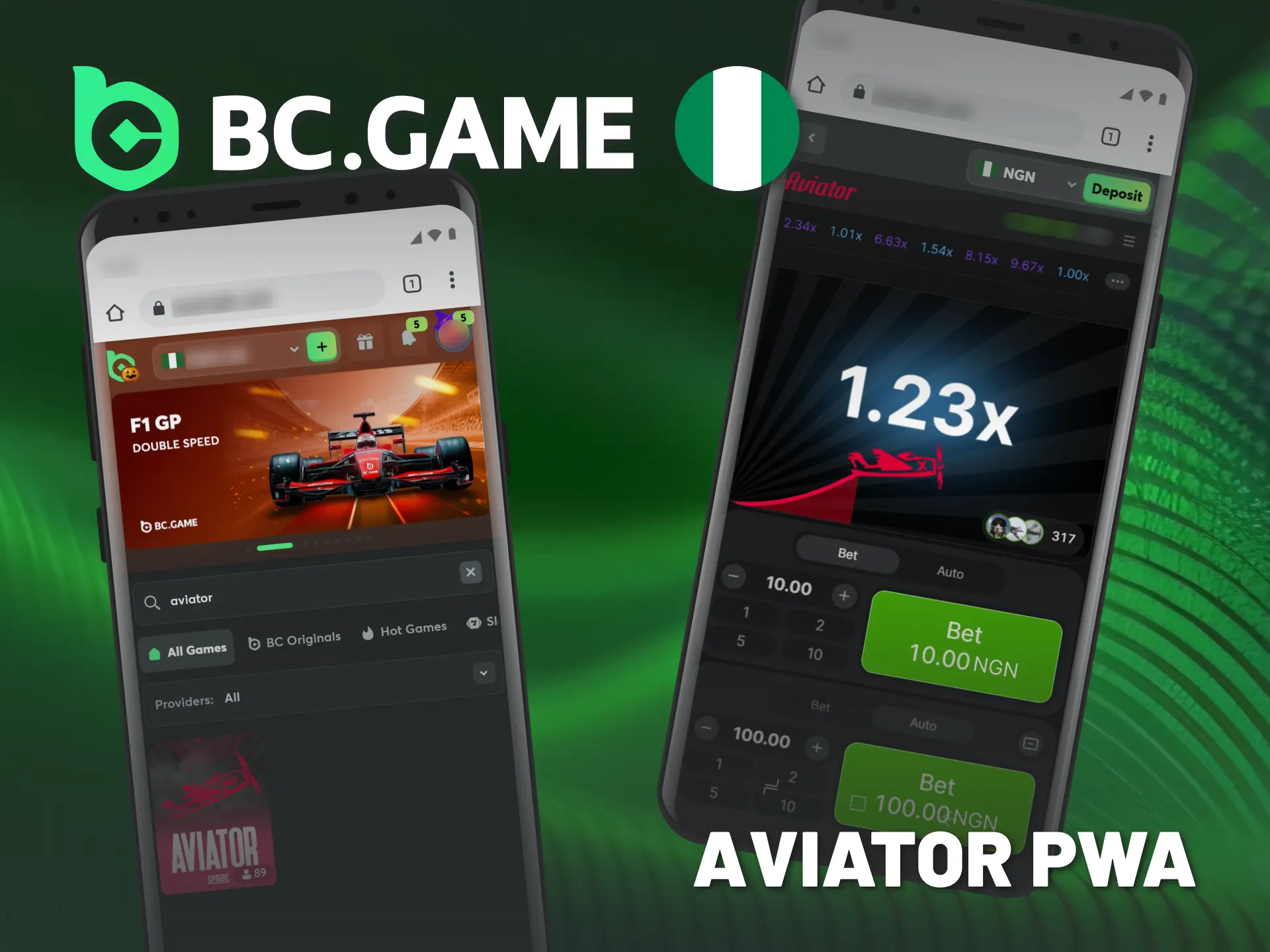 Get quick BC Game Aviator access with the PWA app.