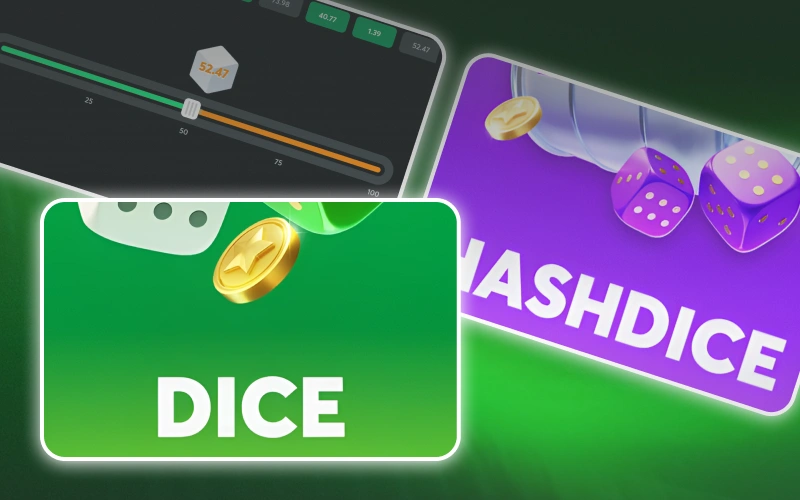 Bet on BC Game Nigeria original Dice and Hash Dice.