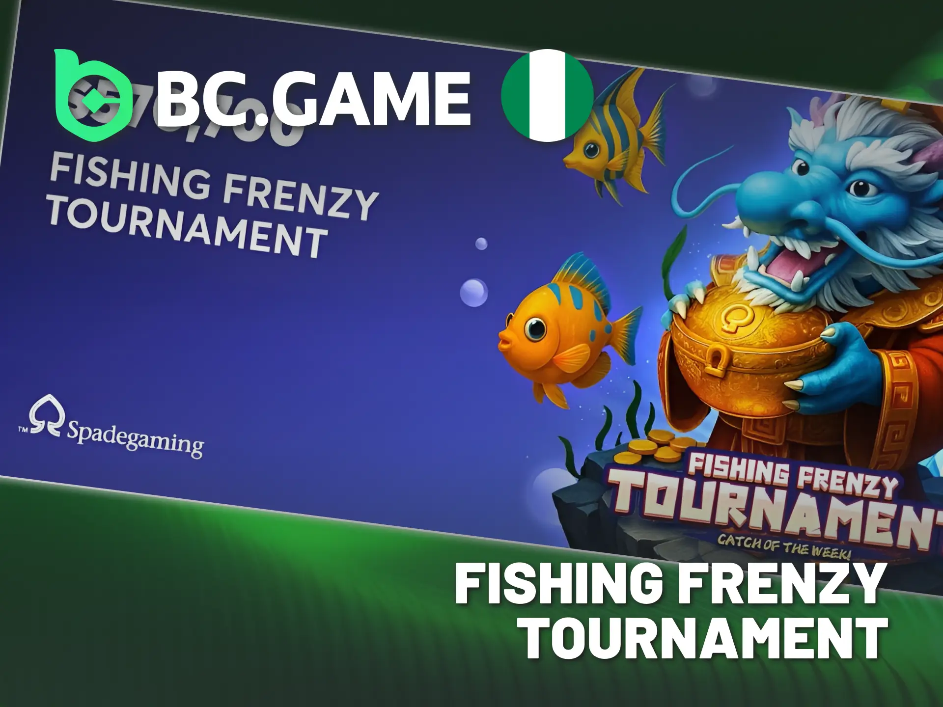 Compete for prizes on BC Game's Fishing Frenzy Tournament.