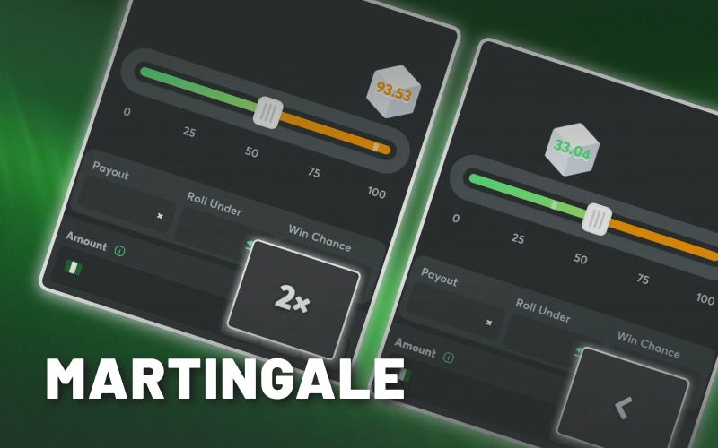 Know when use risky BC Game Classic Dice Martingale strategy.