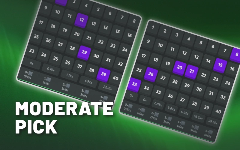 Use Moderate Pick Strategy for BC Game Nigeria Keno consistency.