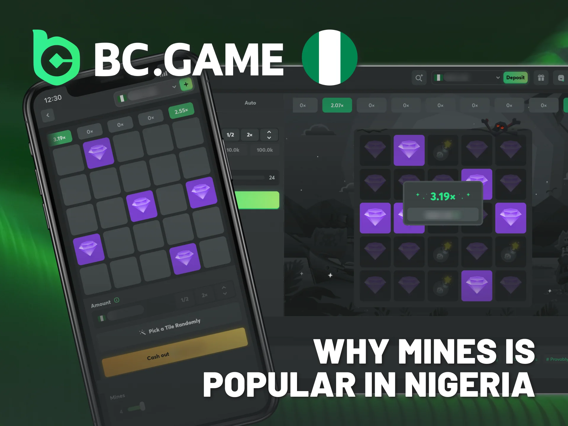 Find out why BC Game's Mine is popular in Nigeria.