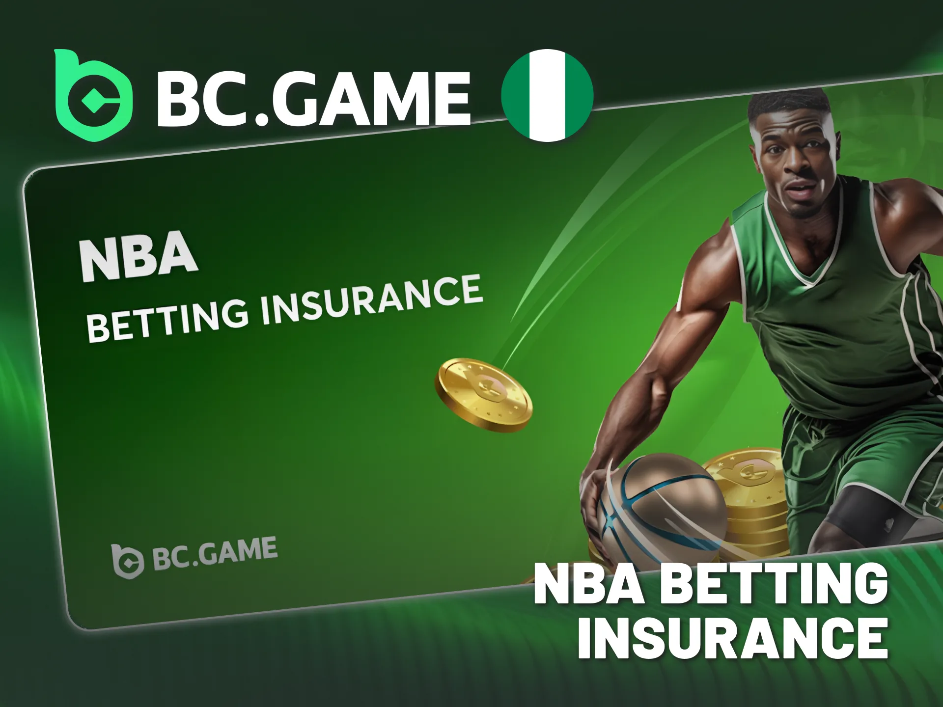 Earn freebets on BC Game Nigeria with NBA insurance promotion.