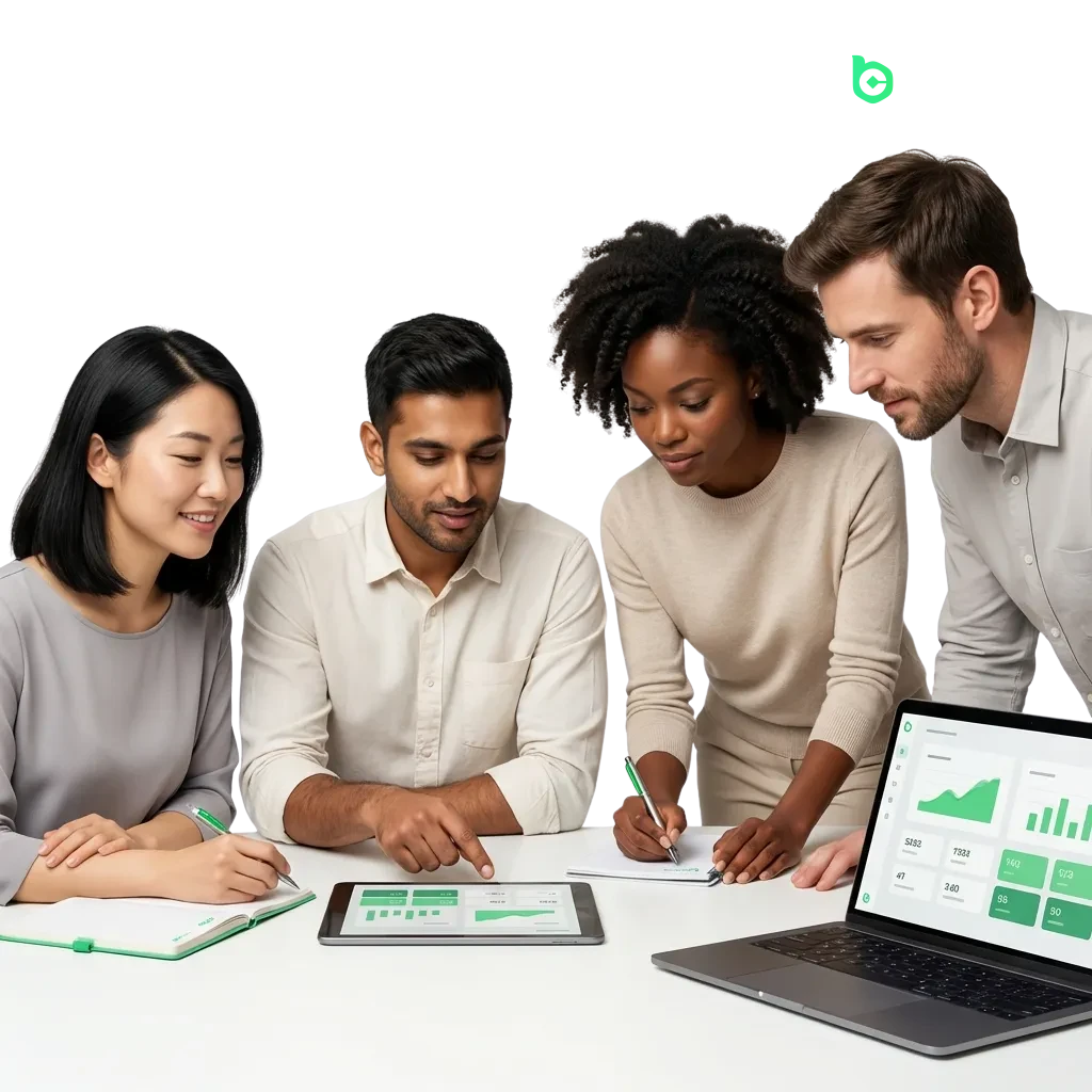 BC Game logo and mobile app interface showcasing casino games, sports betting options, and welcome bonus promotion