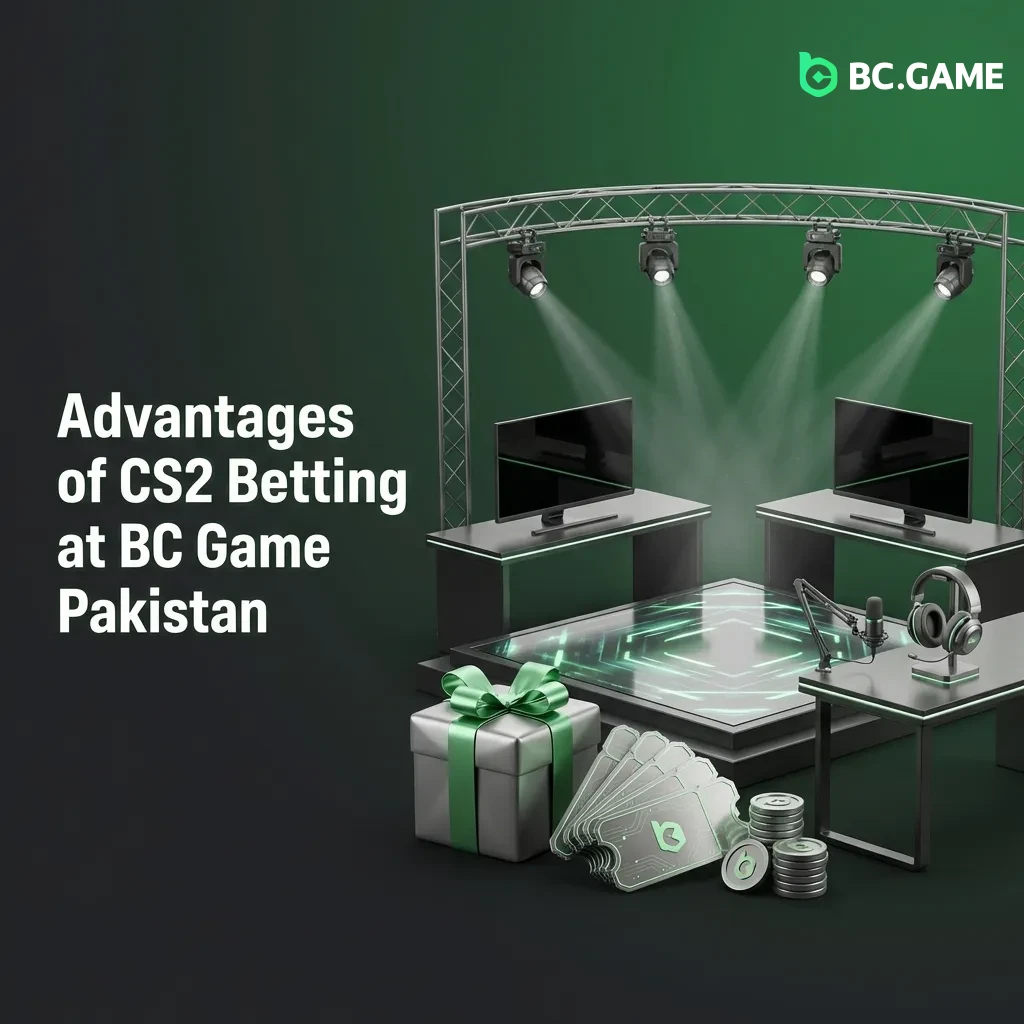 BC Game CS2 betting platform interface showing Pakistani payment options and competitive odds for esports wagering