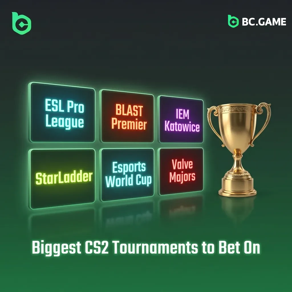 Professional CS2 esports tournament with players competing on stage in front of large crowd and digital displays