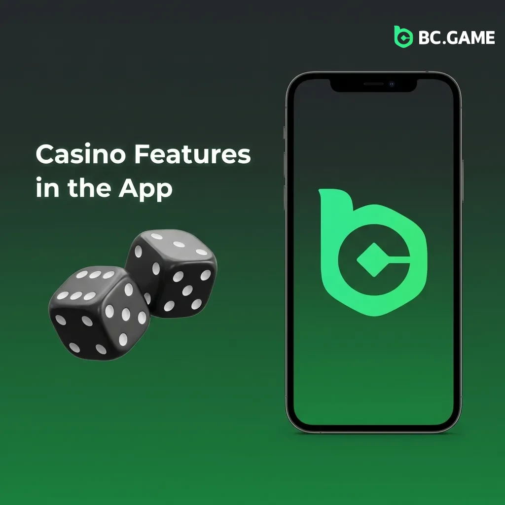 Mobile casino app showing slots, table games, and live dealer options with tap navigation between sports and casino.