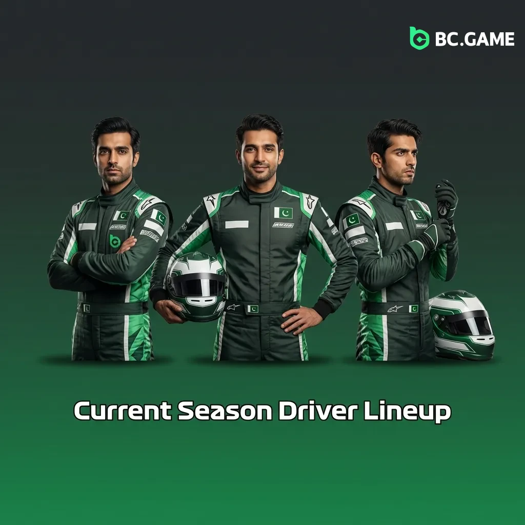 Table showing 2025 F1 driver lineup for all 10 teams with championship odds for each driver pair