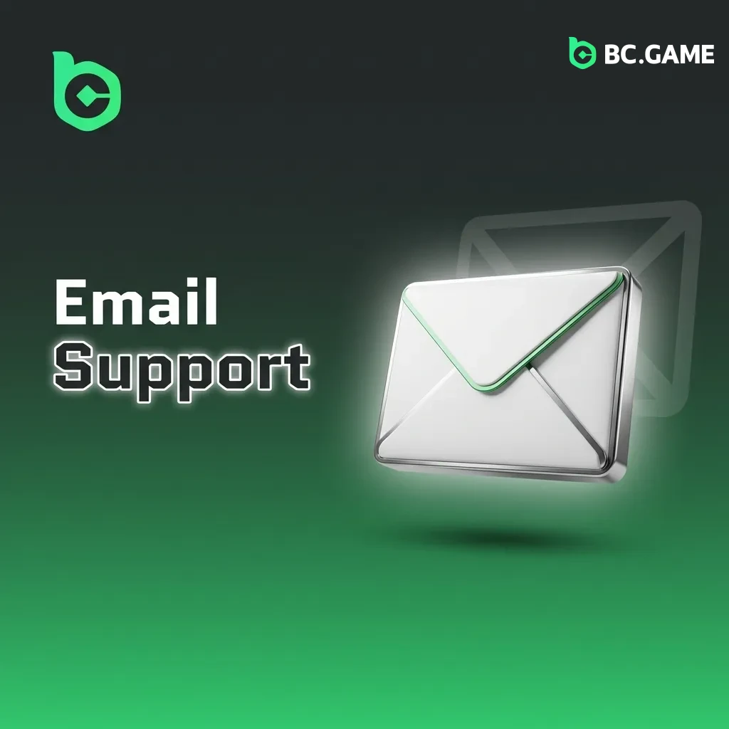 Email support icon with envelope and customer service representative assisting with detailed account issues
