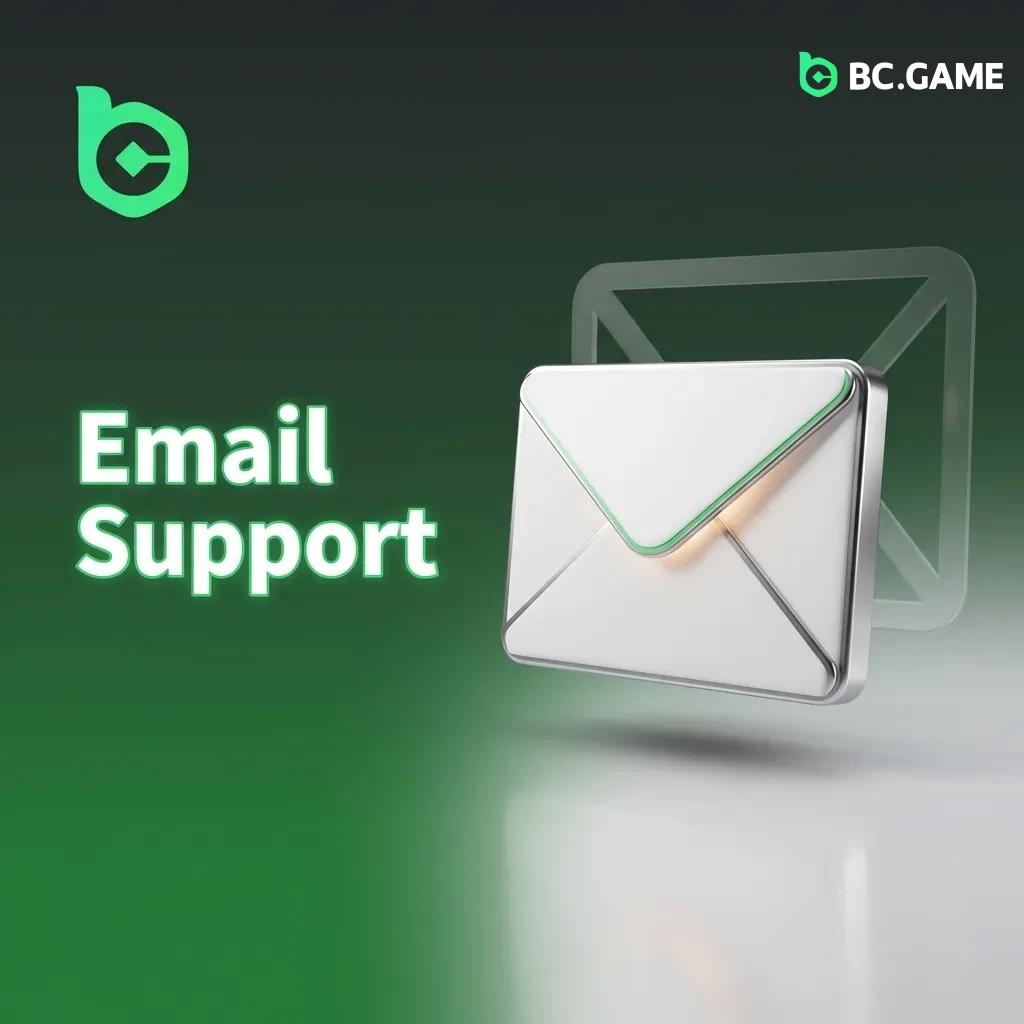 Person typing email on laptop with envelope icon, representing customer support communication for account issues