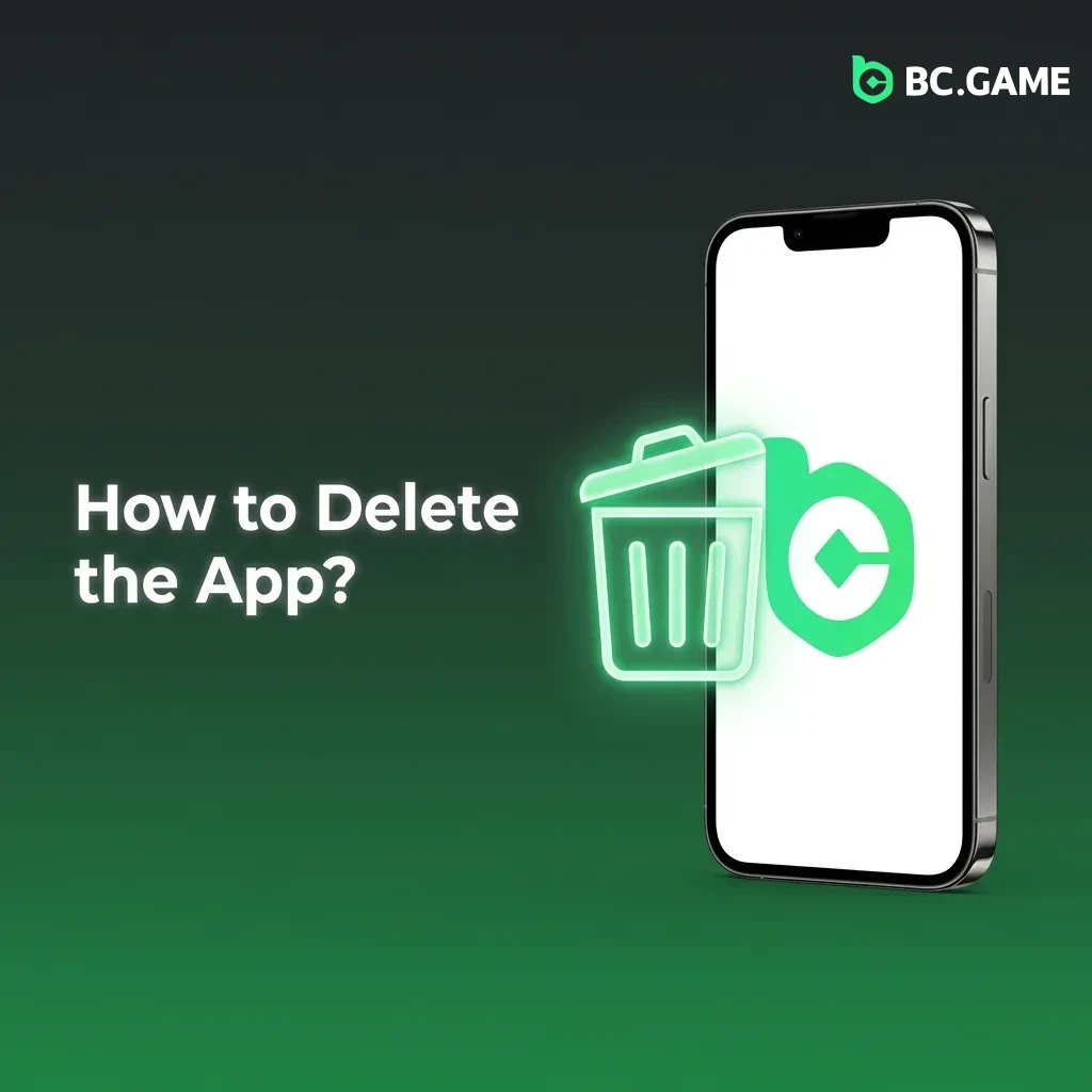 Person long-pressing app icon on smartphone screen to uninstall or remove application from home screen