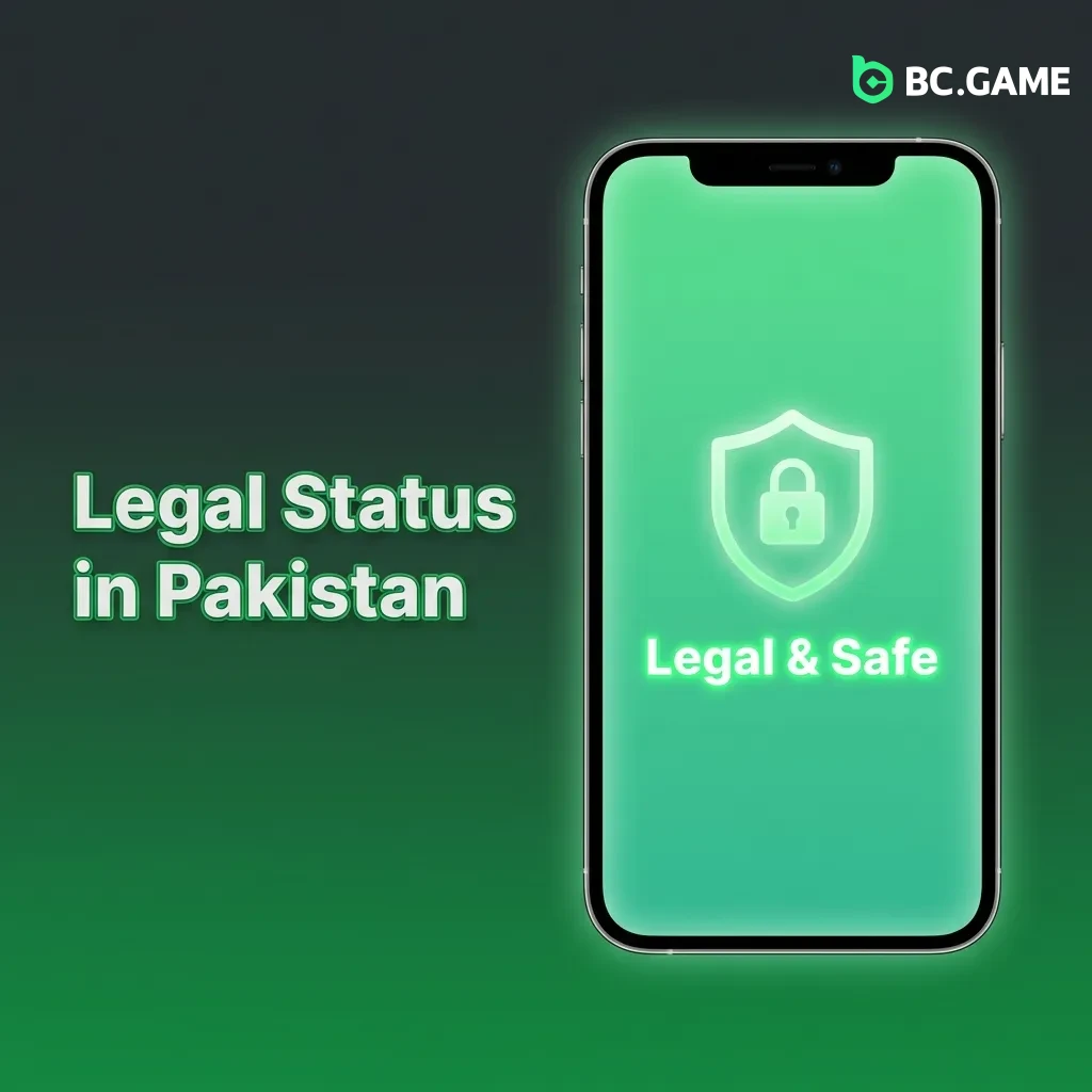 BC Game's Curaçao gaming license and security features for players in Pakistan