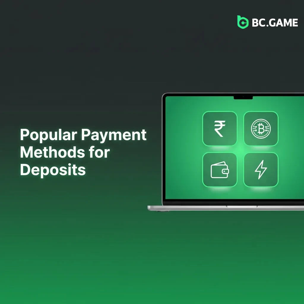 Indian payment options including UPI, Paytm, PhonePe, IMPS, cryptocurrency, and credit cards for quick deposits