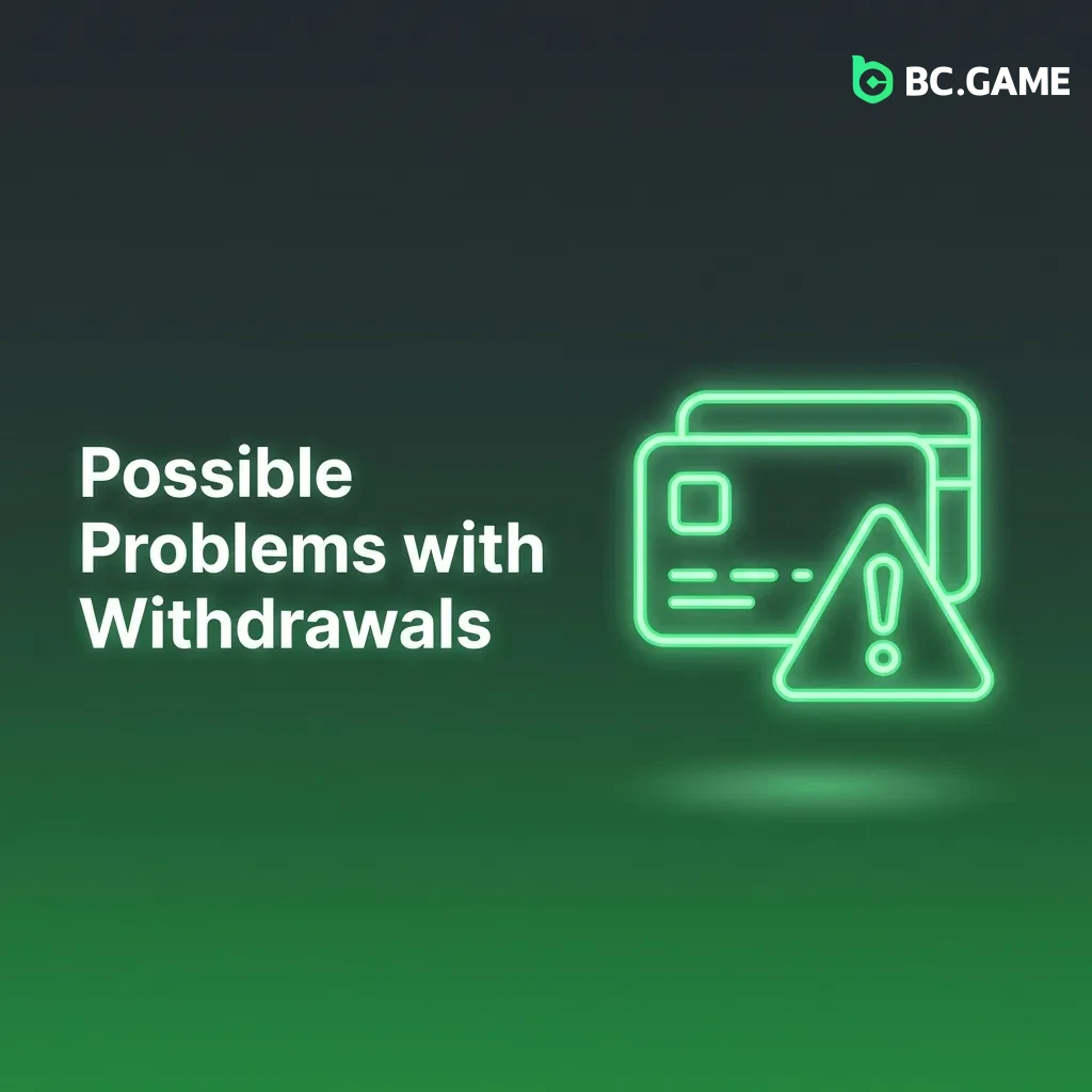 Troubleshooting guide for common withdrawal issues including verification, funds, payment details, bonuses, and technical errors.
