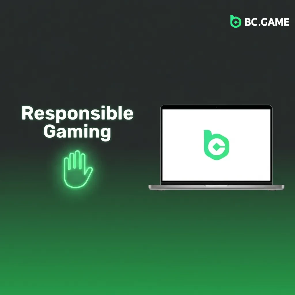 BC Game responsible gaming tools including deposit limits, self-exclusion options, and session timers for safe betting