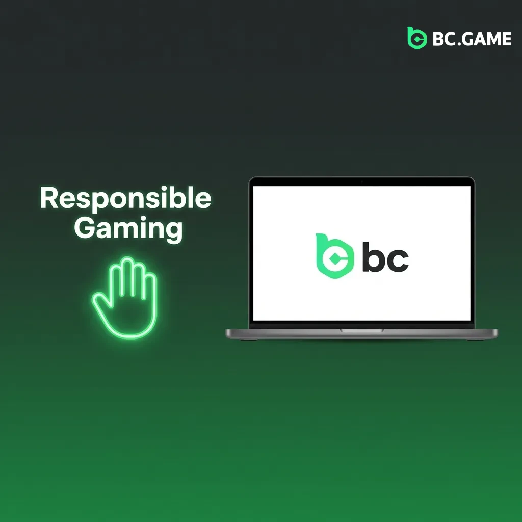 BC Game responsible gaming tools including deposit limits, self-exclusion options, and betting history monitoring features