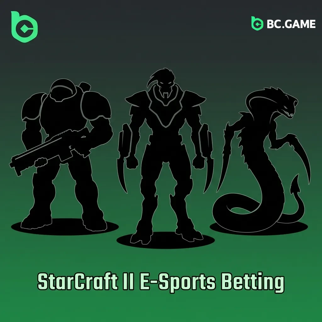 StarCraft II competitive gaming showing strategic real-time battles between professional esports players