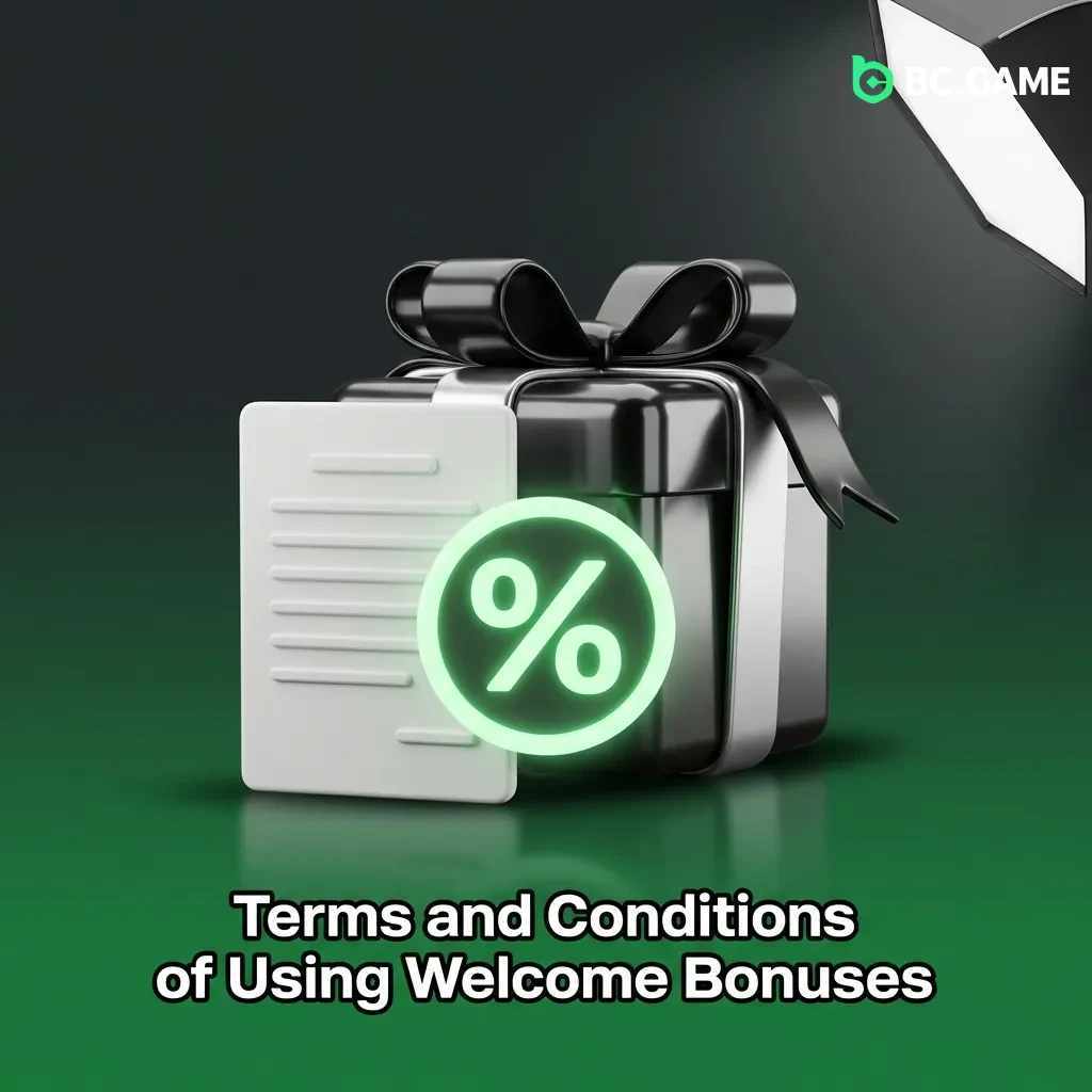 Welcome bonus terms and conditions page showing eligibility rules, wagering requirements, and time limits for casino players