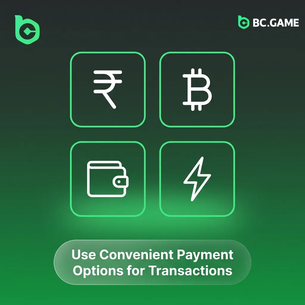 BC Game payment options including JazzCash, Easypaisa, Bitcoin, and other crypto and banking methods for Pakistan users