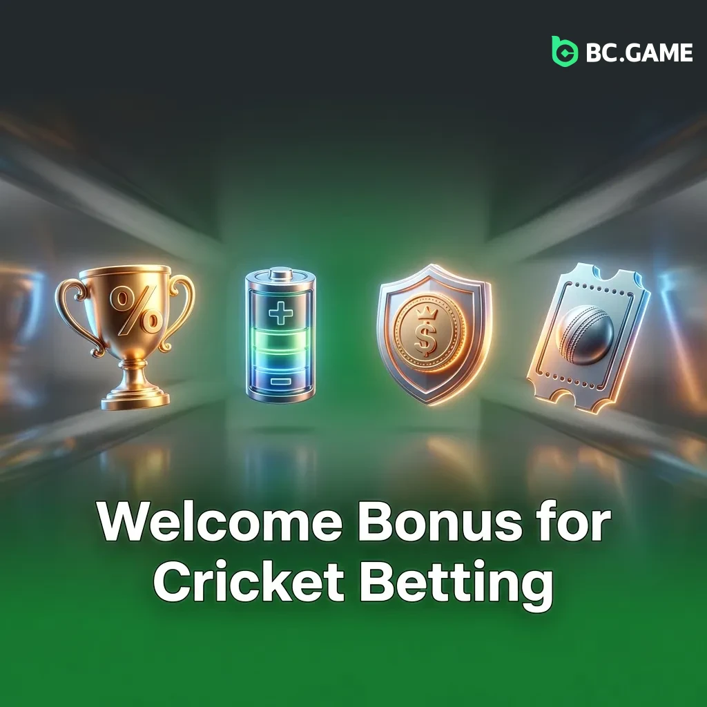 Cricket betting welcome bonus: 380% package up to INR 1.8M plus free bets for new users on first deposit