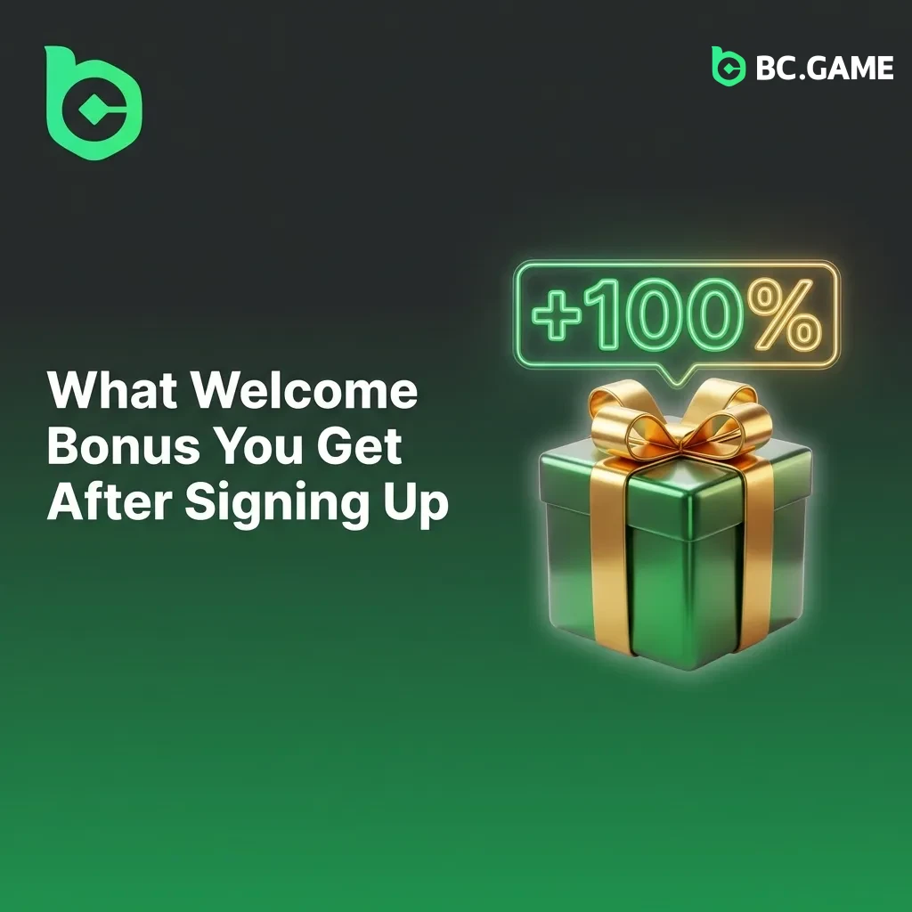 BC Game welcome bonus package showing 380% offer up to PKR 5,586,140 with casino, sports, and free spin components