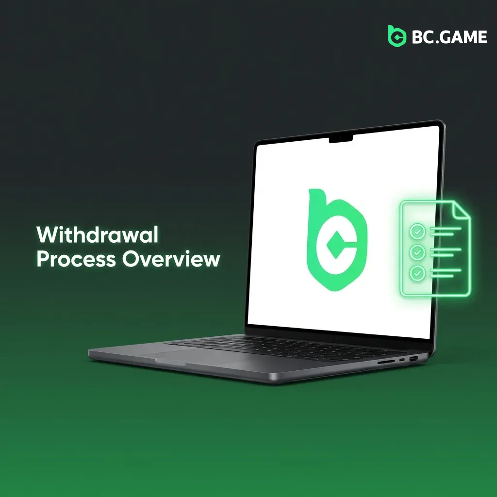 Step-by-step guide showing how to withdraw funds quickly through account settings and payment method selection.