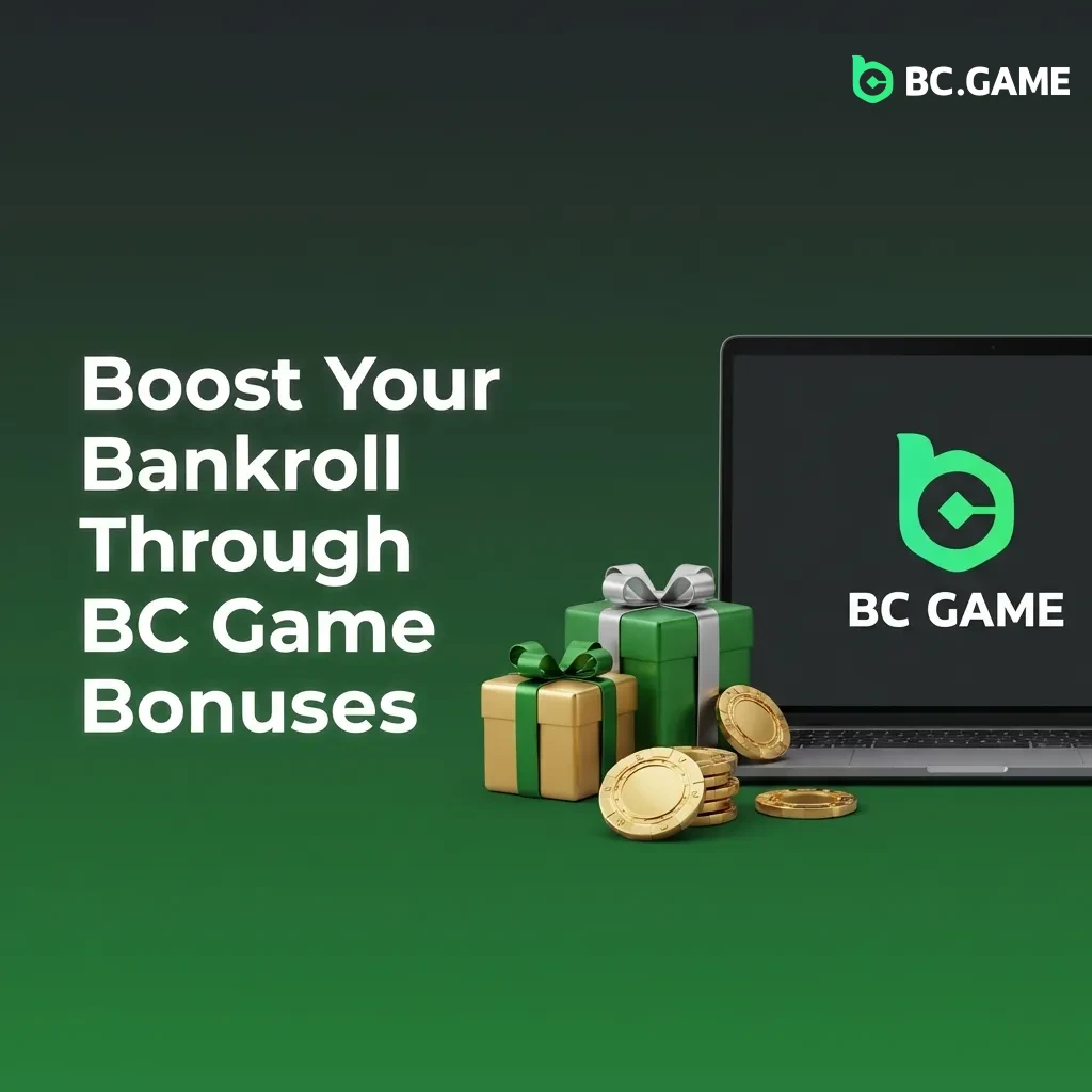BC Game welcome bonus showing 380% match up to ₹18 lakh plus free spins and loyalty rewards for Indian players