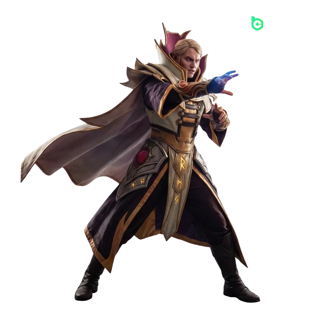 Dota 2 betting interface showing match odds, hero selections, and wagering options at BC Game India platform