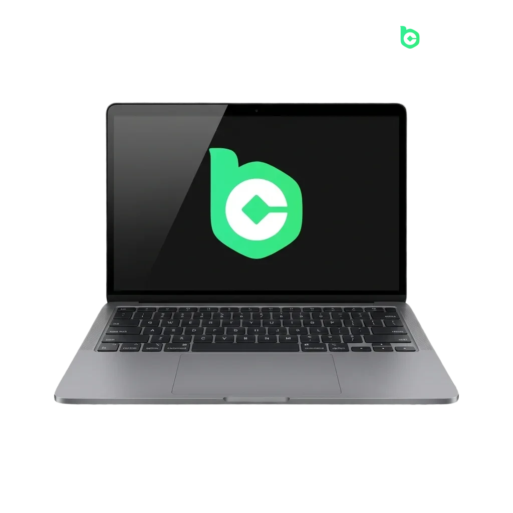 BC Game desktop app interface showing casino games including roulette, slots, and table games on Windows and MacOS