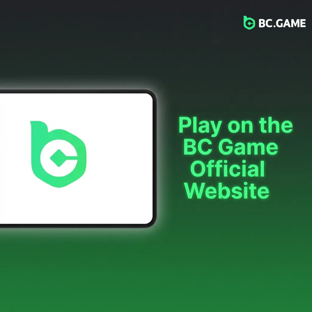 BC Game official website interface showing casino games, live betting options, and account management features