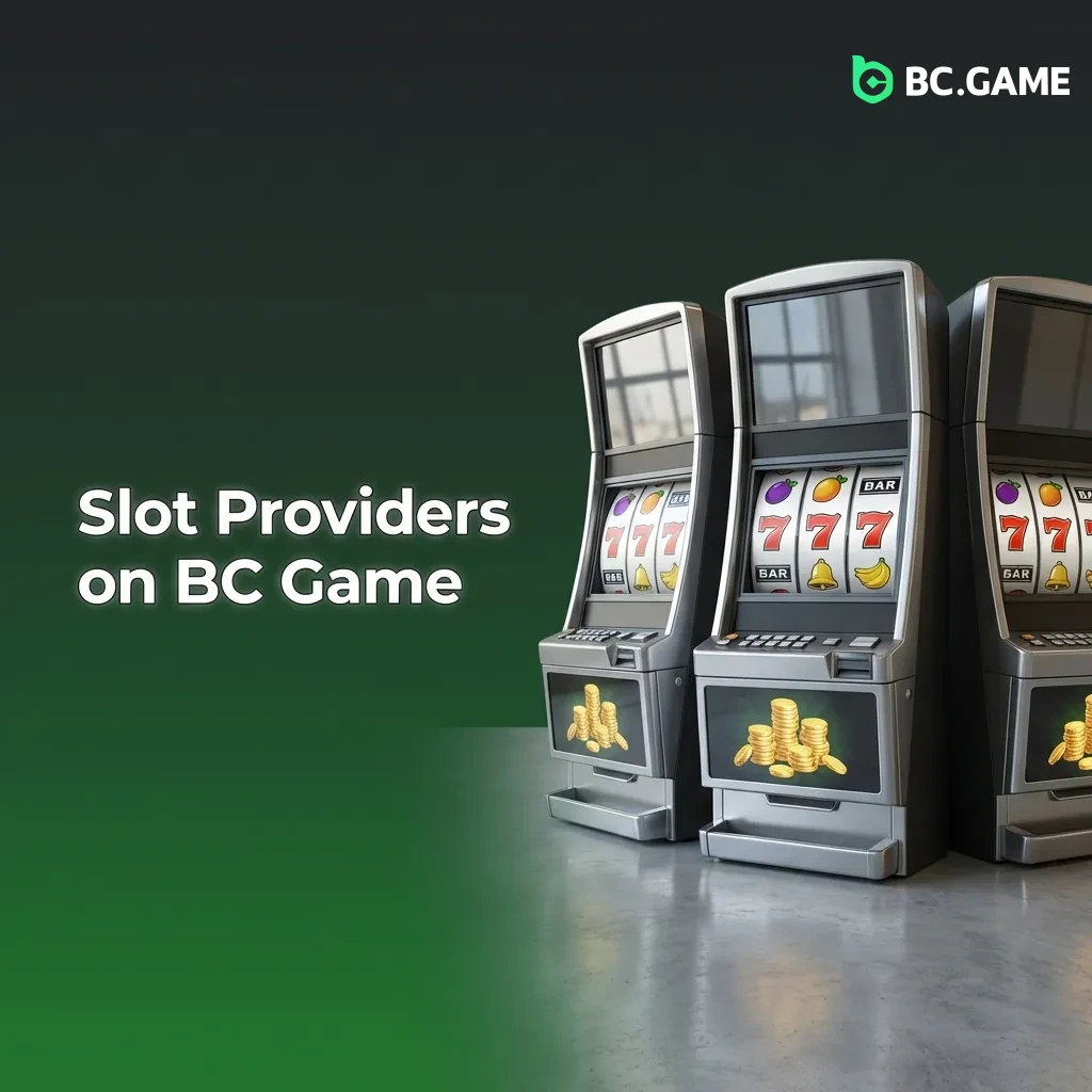 BC Game slot providers including Pragmatic Play, NetEnt, Evolution, and Microgaming offering thousands of certified games