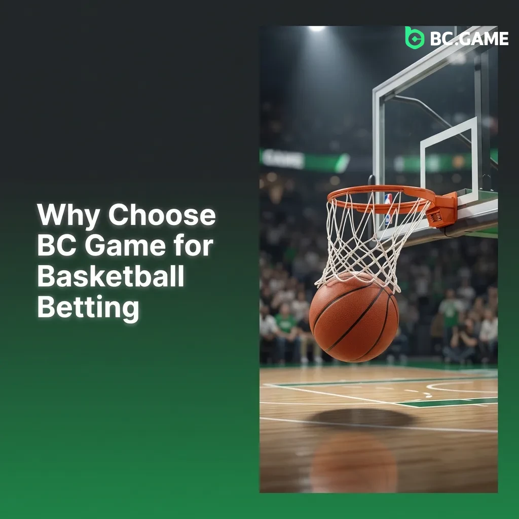 BC Game basketball betting platform showing live streaming, odds, player props, and crypto deposit options