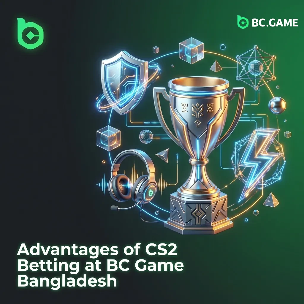 BC Game Bangladesh CS2 betting platform showing welcome bonus, local payment options, and mobile app features