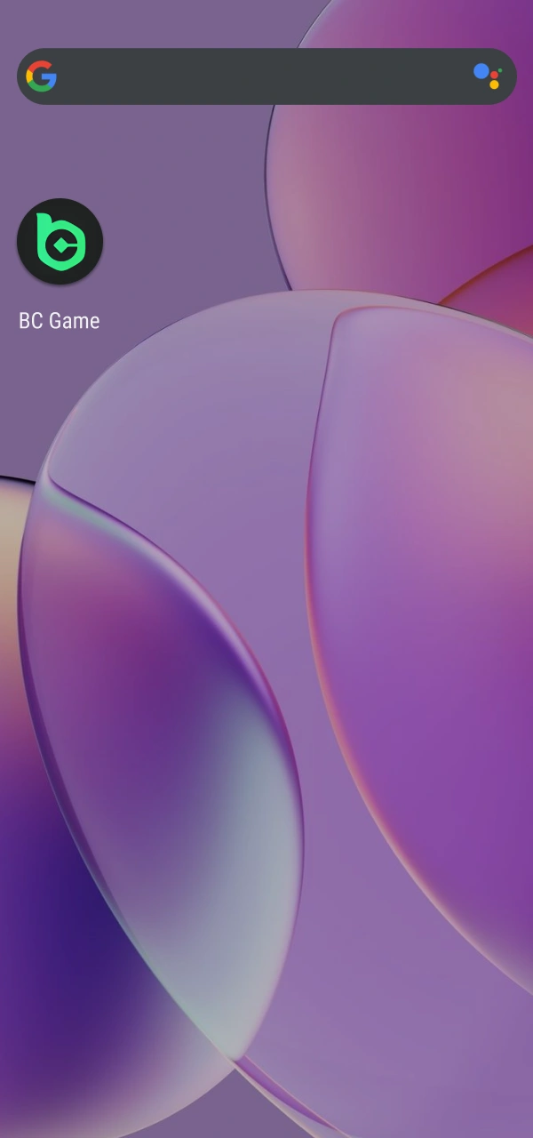 Start the BC Game Android App to initiate the Login procedure quickly.