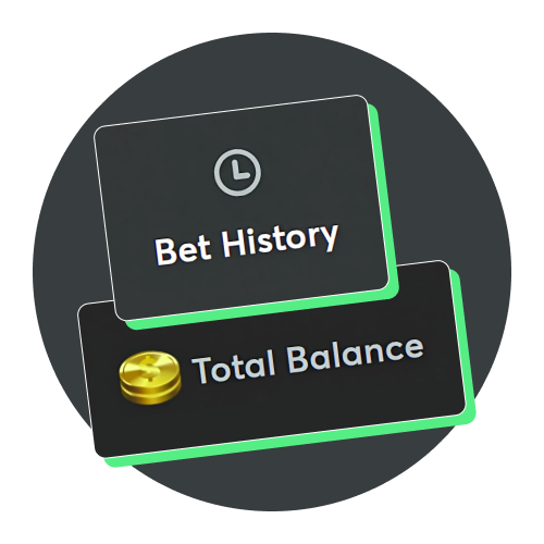 Check your statistics without a connection in the BC Game App.