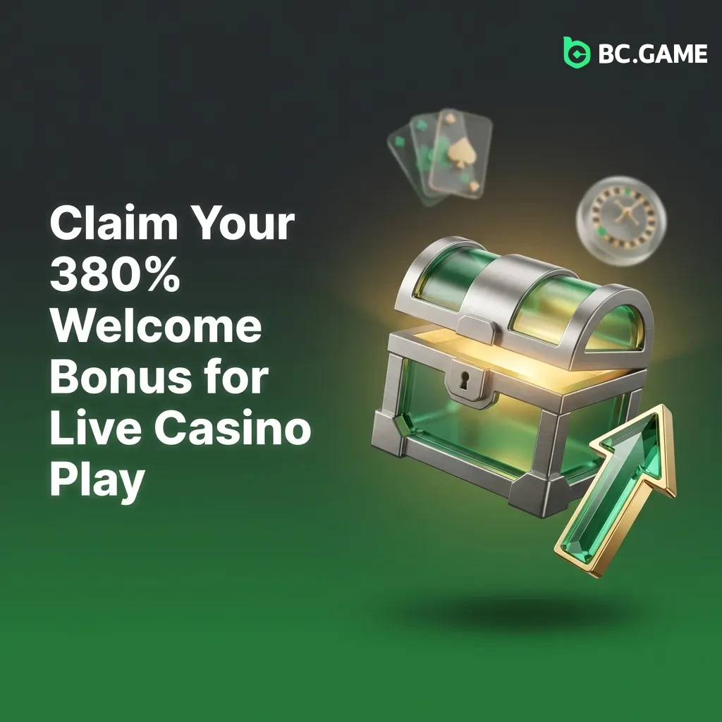 Claim Your 380% Welcome Bonus for Live Casino Play