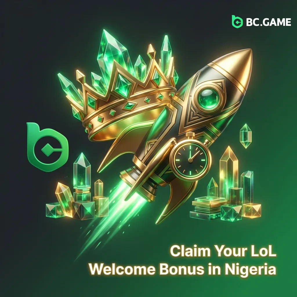 Nigerian LoL players claiming 180-300% welcome bonus on first deposit with quick signup verification and wagering steps