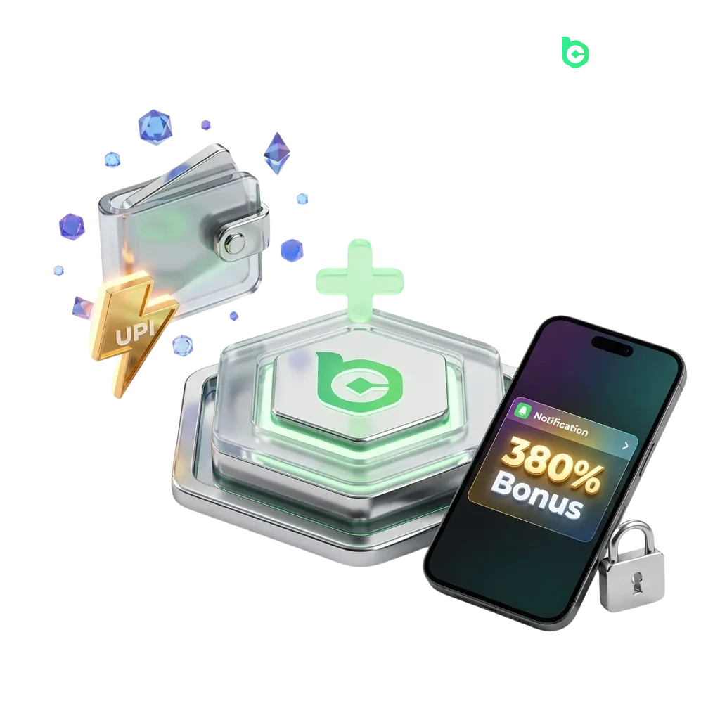 BC Game deposit methods for Indian players including UPI, crypto, cards, and bank transfers with ₹100 minimum