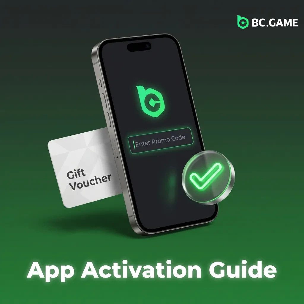 Mobile app interface showing registration and promo code entry steps for claiming welcome bonus on smartphone