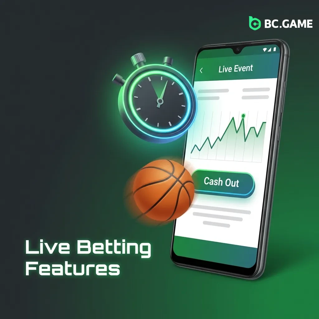 Live betting interface showing real-time odds updates for football, basketball, tennis, and esports with match statistics