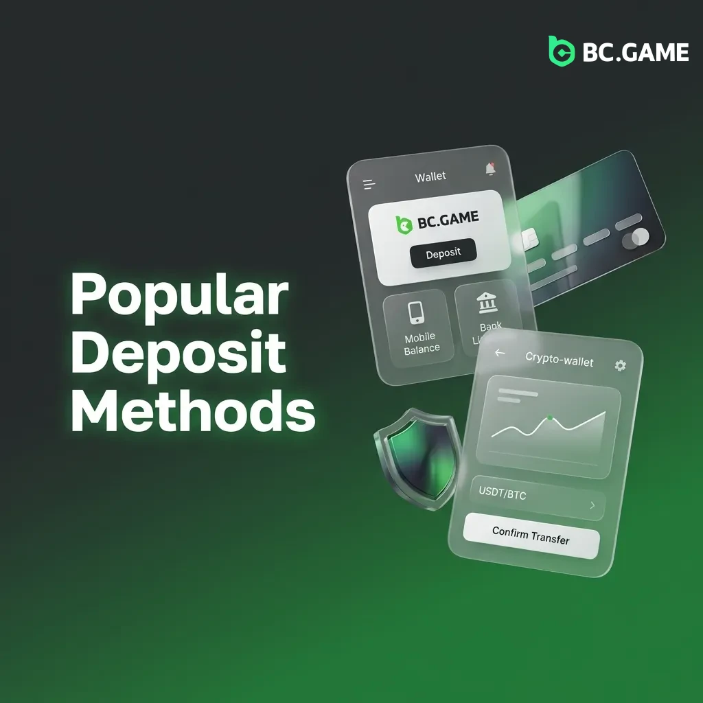Popular Deposit Methods