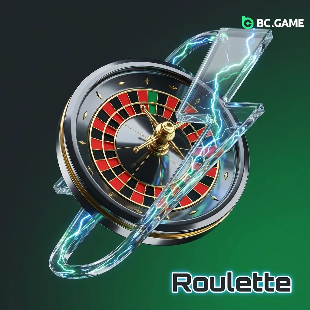 Roulette wheel spinning with betting table layout, showing European-style game with numbered pockets and chips