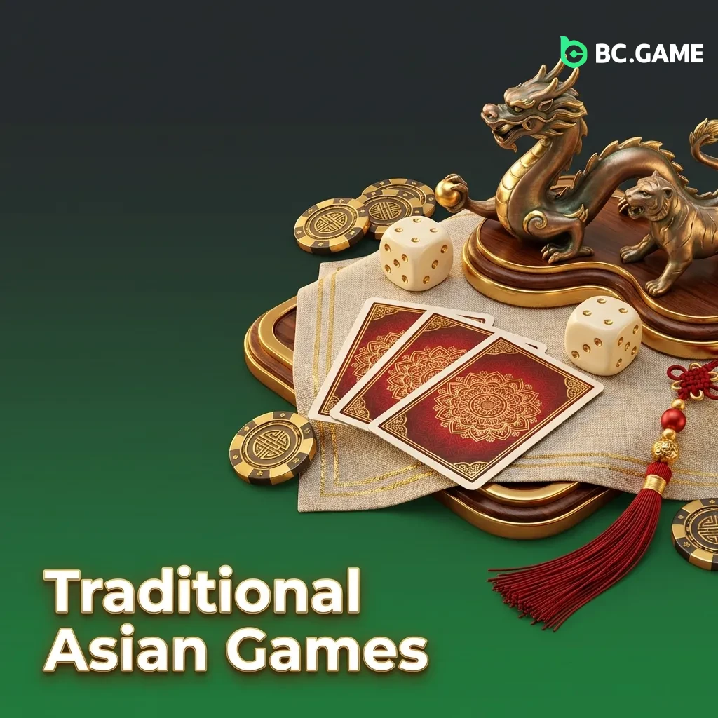 Traditional Asian card games including Teen Patti, Andar Bahar, and Dragon Tiger with regional dealers