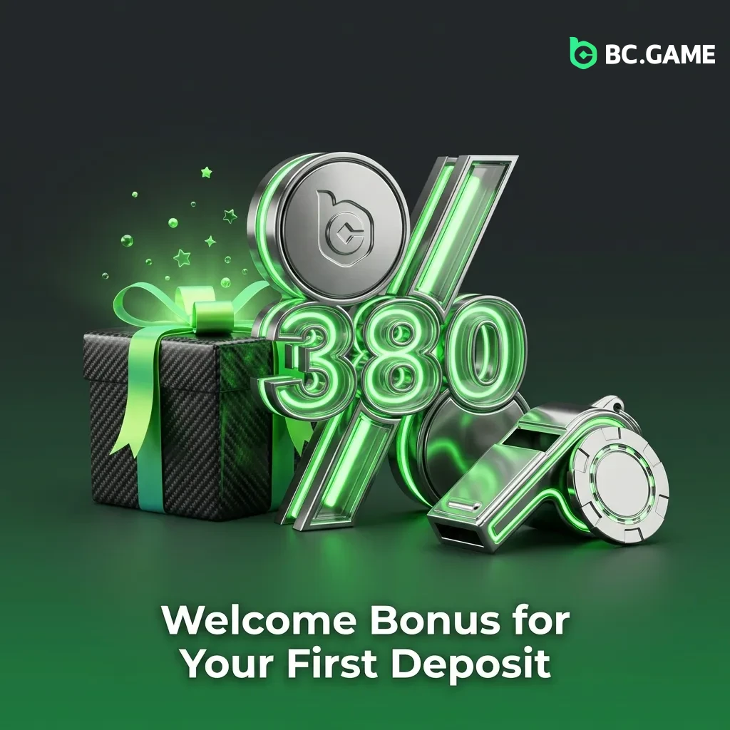 Indian casino welcome bonus offer showing 380% match up to ₹18 lakh plus free bets and spins for new players