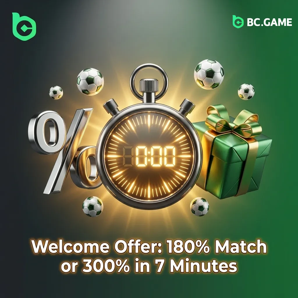 Nigerian welcome offer: 180% match bonus or 300% if you deposit within 7 minutes of signup for sports betting.