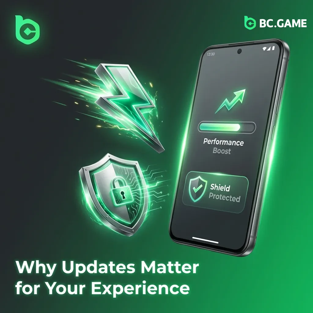 Software updates showing improved speed, security features, and enhanced user interface for better betting experience